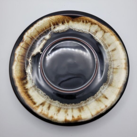 Pfaltzgraff Brown Drip Glaze Cup Saucer Coffee Tea Replacement Set Brown Vintage - Picture 4 of 9